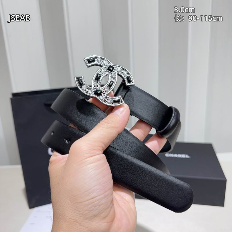 Chanel belt 30mmX90-115cm 8L (20)