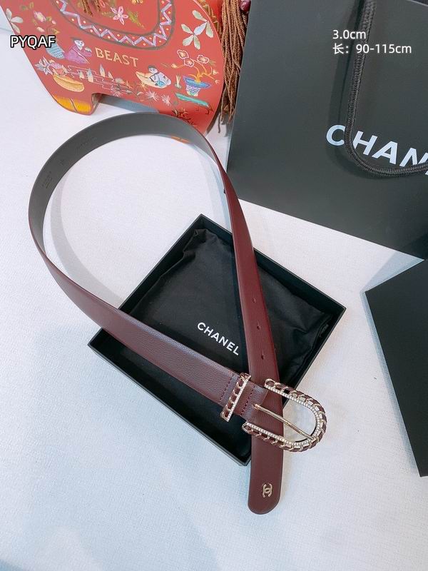 Chanel belt 30mmX90-115cm 8L (20)