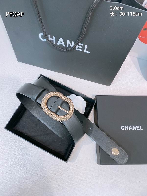 Chanel belt 30mmX90-115cm 8L (27)