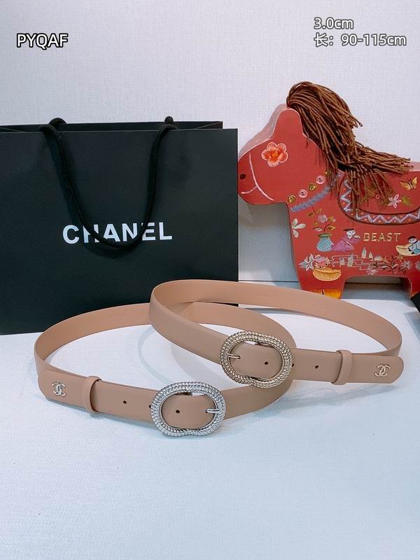 Chanel belt 30mmX90-115cm 8L (37)