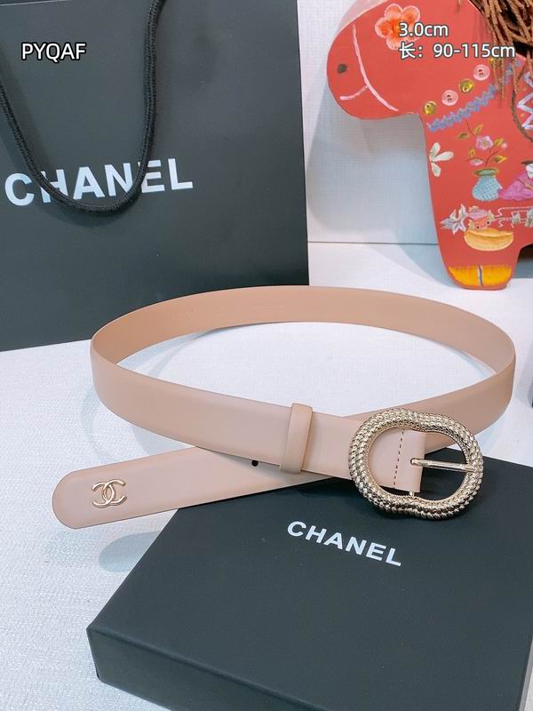 Chanel belt 30mmX90-115cm 8L (41)