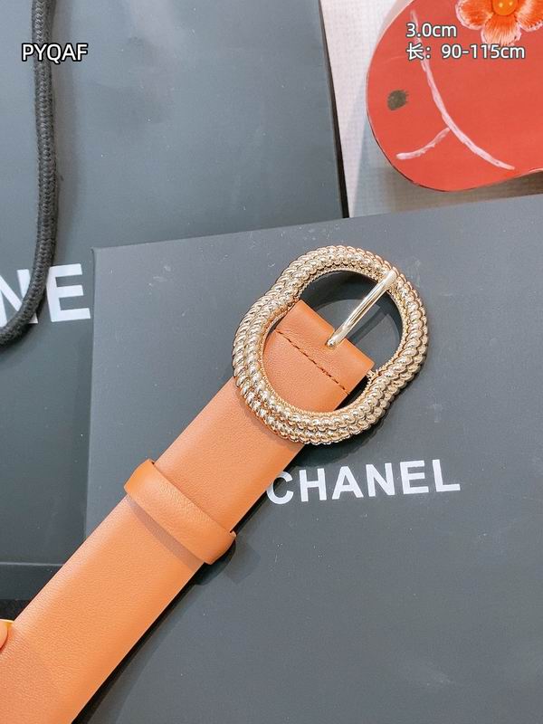 Chanel belt 30mmX90-115cm 8L (44)
