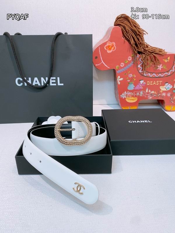 Chanel belt 30mmX90-115cm 8L (49)