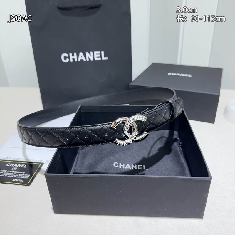 Chanel belt 30mmX90-115cm 8L (5)