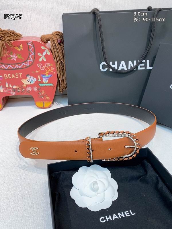 Chanel belt 30mmX90-115cm 8L (5)
