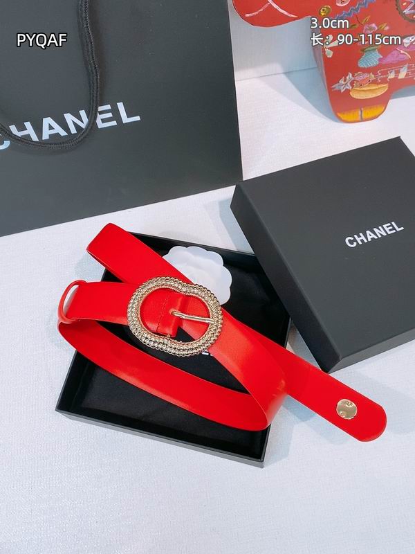 Chanel belt 30mmX90-115cm 8L (55)
