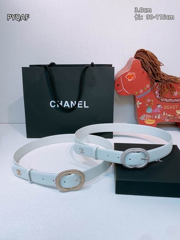 Chanel belt 30mmX90-115cm 8L (56)