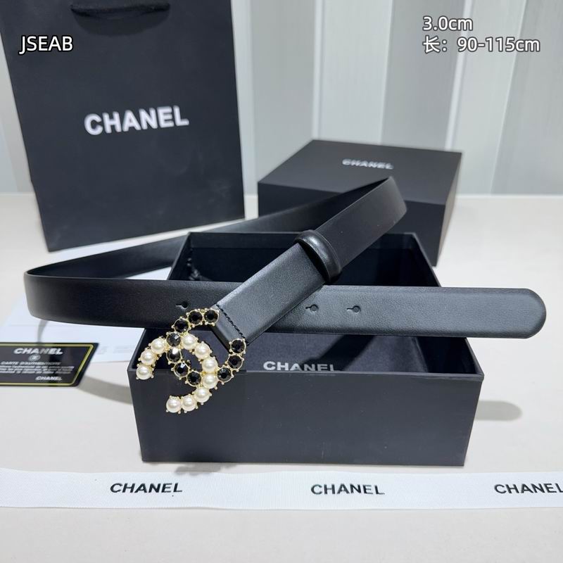 Chanel belt 30mmX90-115cm 8L (6)