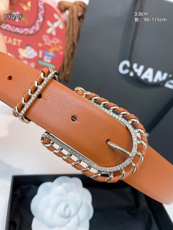 Chanel belt 30mmX90-115cm 8L (7)