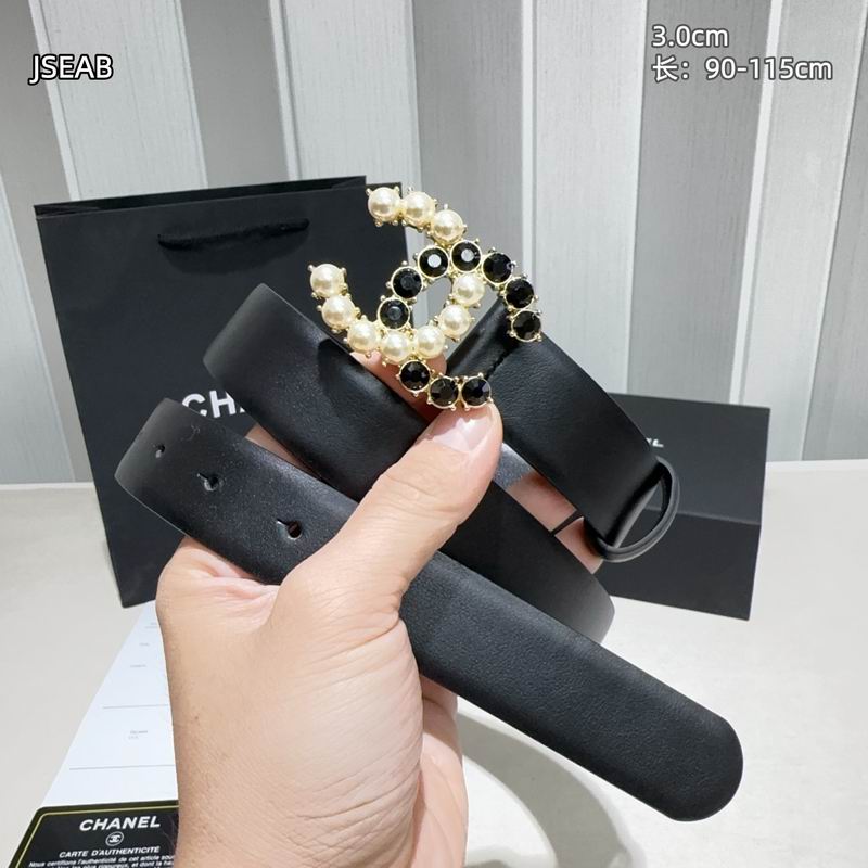Chanel belt 30mmX90-115cm 8L (8)