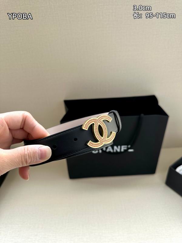 Chanel belt 30mmX95-115cm 8L (11)