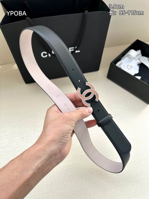 Chanel belt 30mmX95-115cm 8L (14)