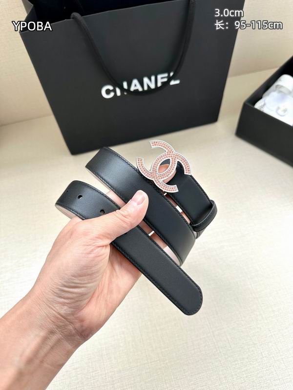 Chanel belt 30mmX95-115cm 8L (15)