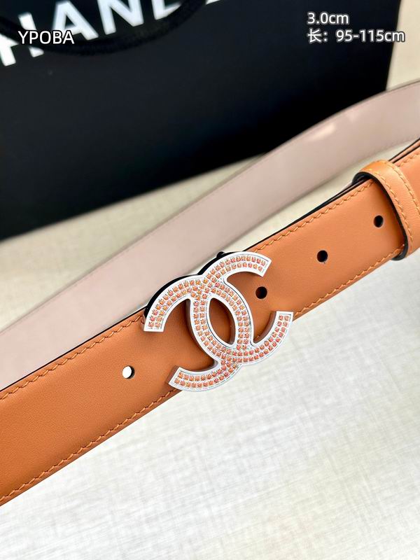 Chanel belt 30mmX95-115cm 8L (19)