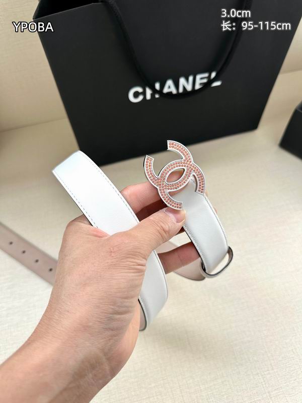 Chanel belt 30mmX95-115cm 8L (2)
