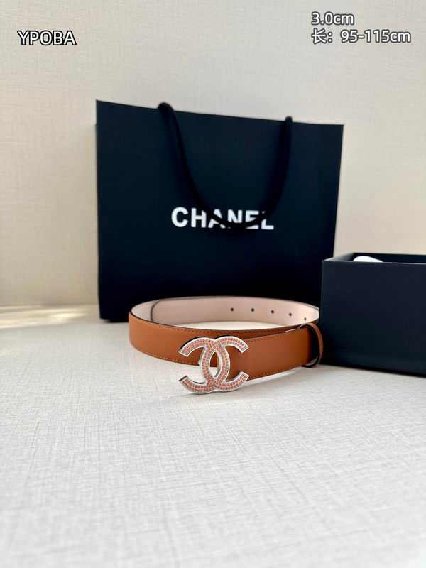Chanel belt 30mmX95-115cm 8L (20)