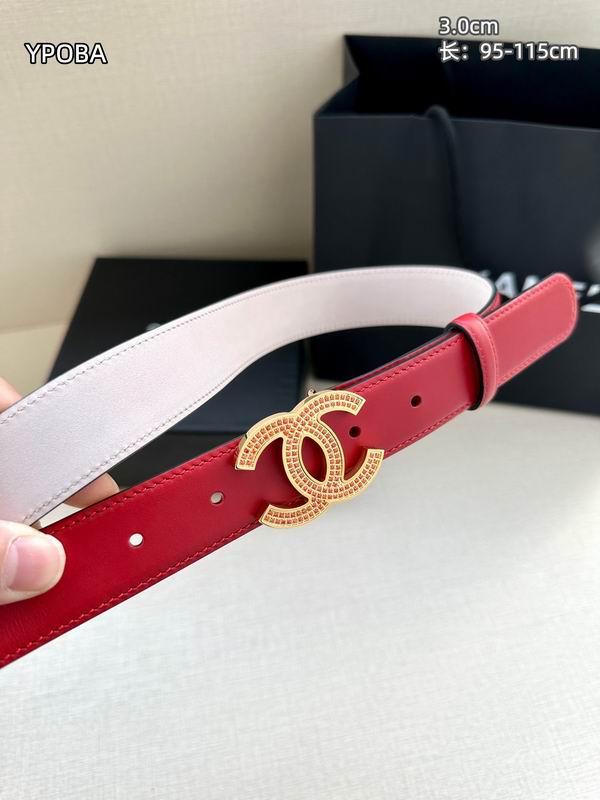 Chanel belt 30mmX95-115cm 8L (26)