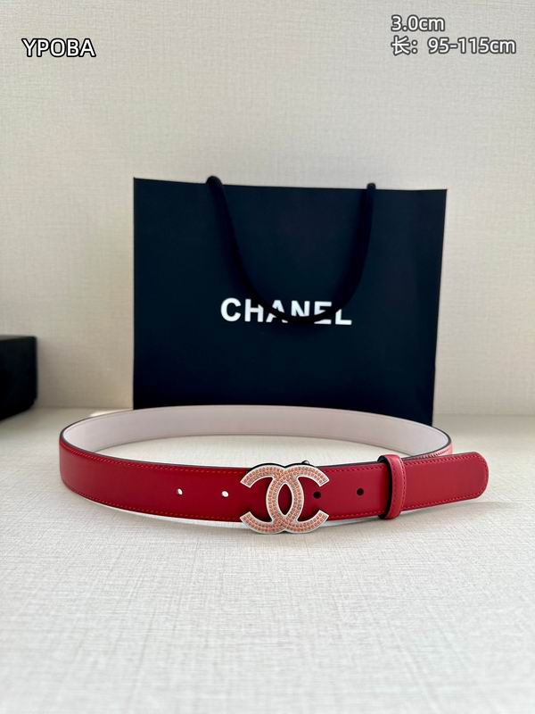 Chanel belt 30mmX95-115cm 8L (29)