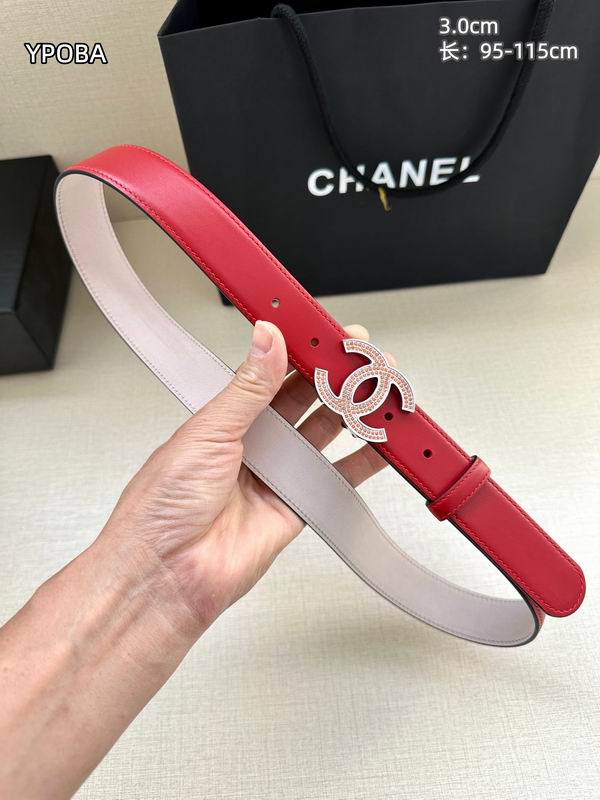 Chanel belt 30mmX95-115cm 8L (30)