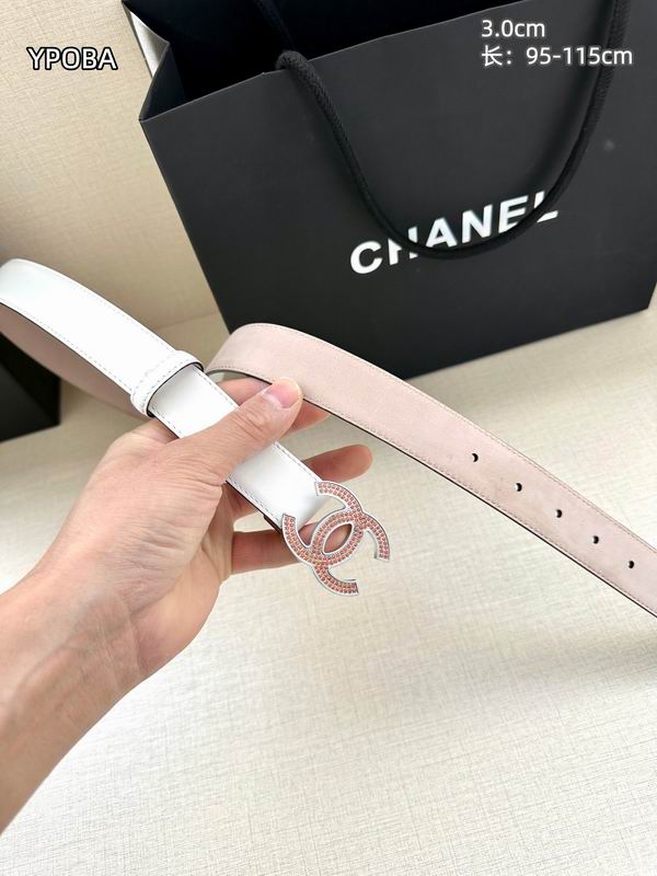 Chanel belt 30mmX95-115cm 8L (4)