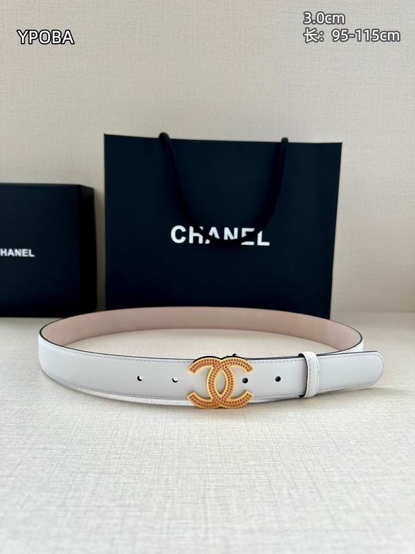 Chanel belt 30mmX95-115cm 8L (5)