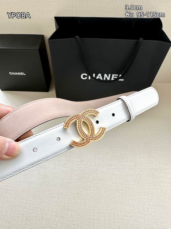Chanel belt 30mmX95-115cm 8L (6)
