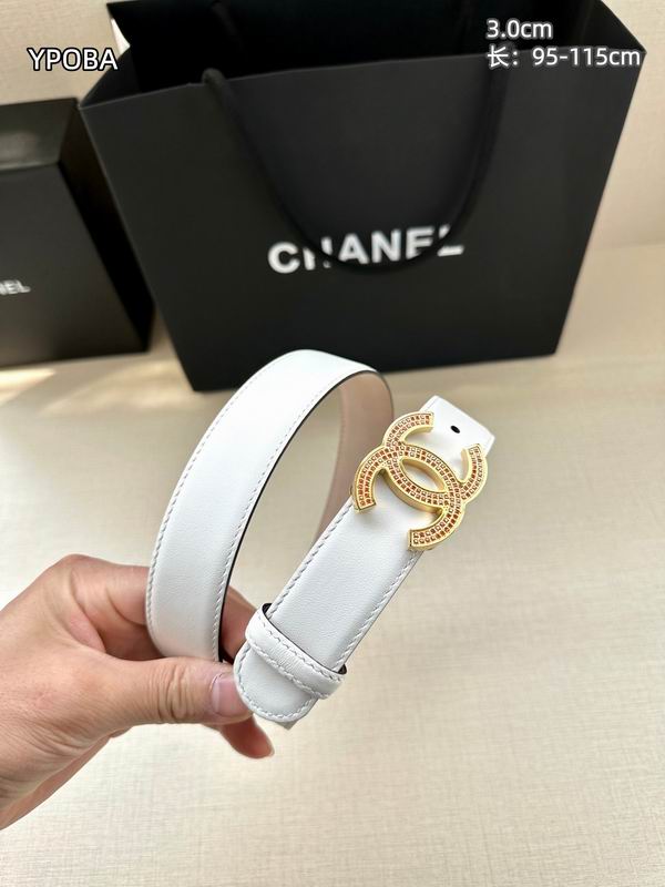 Chanel belt 30mmX95-115cm 8L (7)