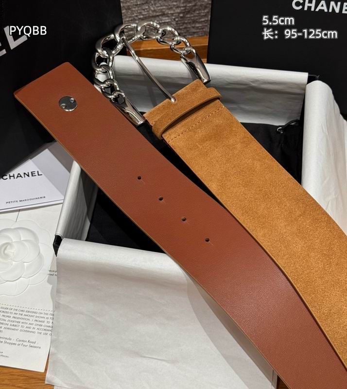 Chanel belt 55mmX95-125cm 8L (15)