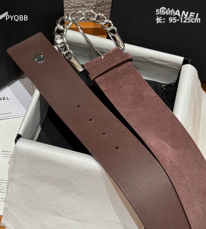 Chanel belt 55mmX95-125cm 8L (23)