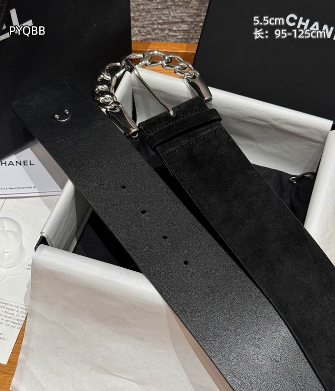 Chanel belt 55mmX95-125cm 8L (3)