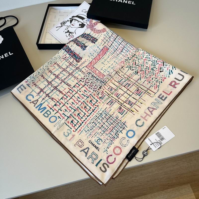 Chanel silk scarf hm (100)