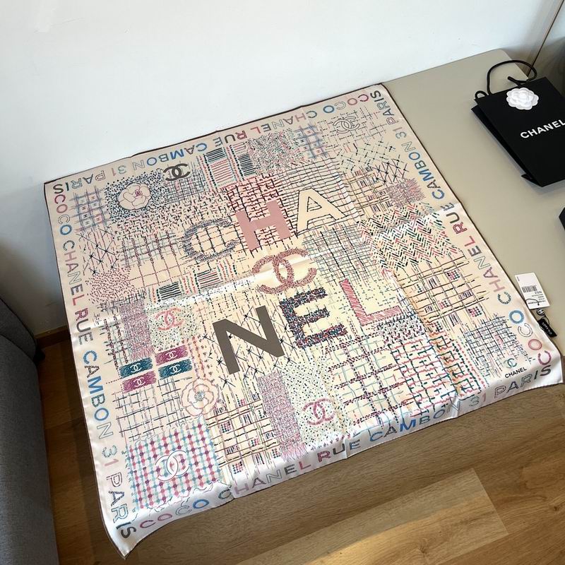 Chanel silk scarf hm (102)