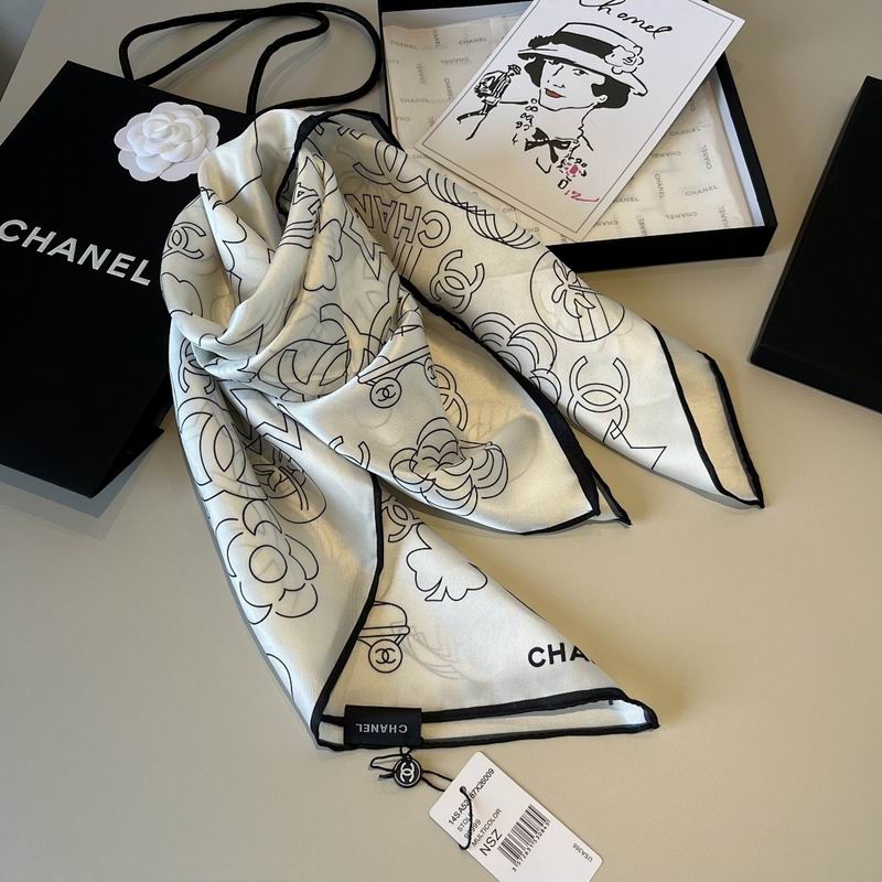 Chanel silk scarf hm (108)