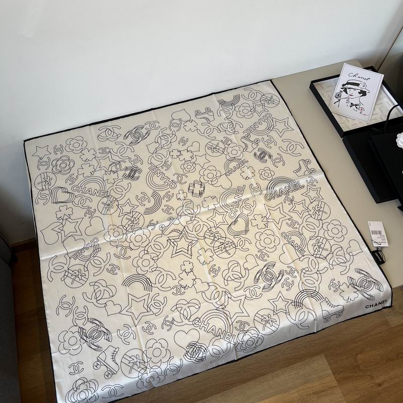 Chanel silk scarf hm (109)