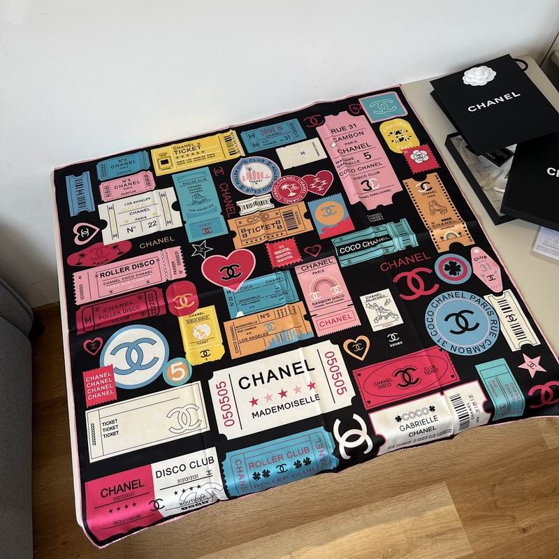 Chanel silk scarf hm (11)