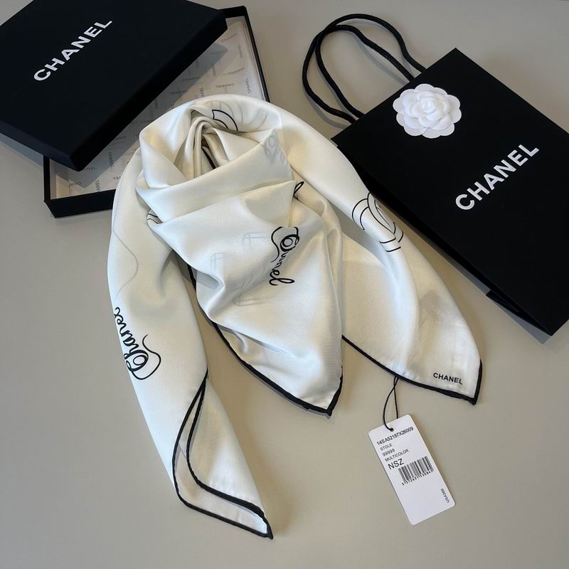Chanel silk scarf hm (115)