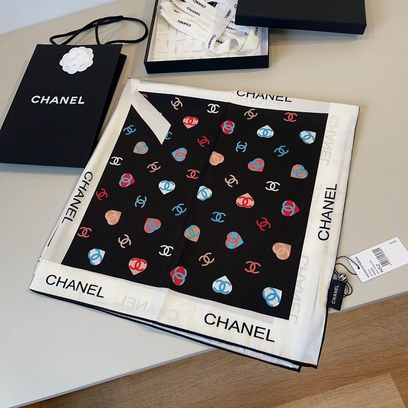 Chanel silk scarf hm (124)