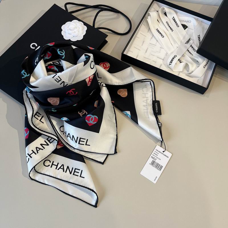 Chanel silk scarf hm (125)