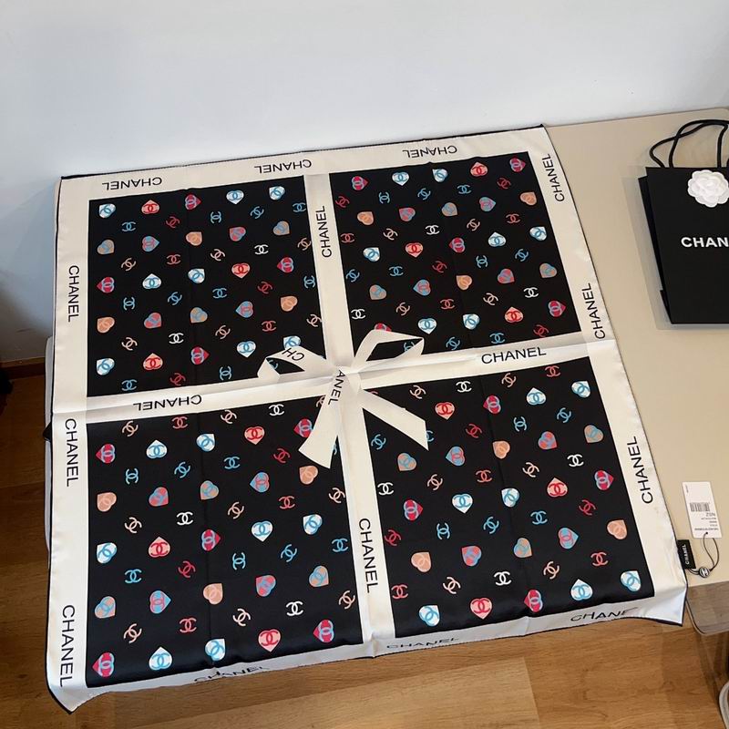 Chanel silk scarf hm (126)
