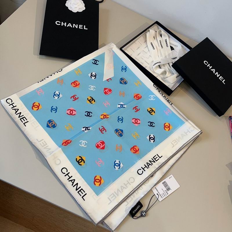 Chanel silk scarf hm (127)