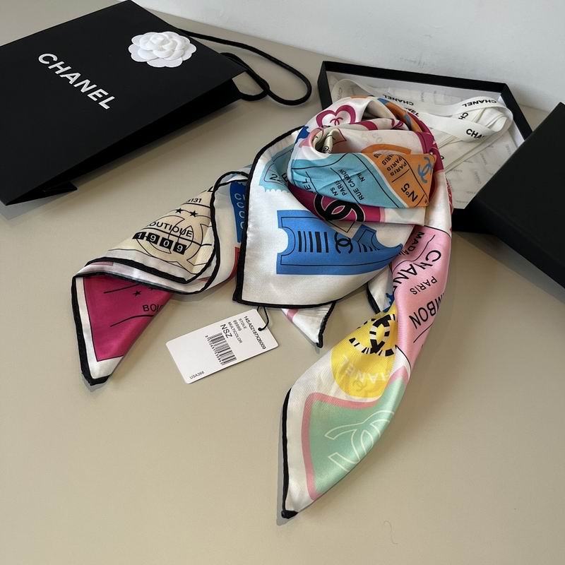 Chanel silk scarf hm (13)
