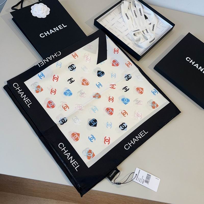 Chanel silk scarf hm (130)