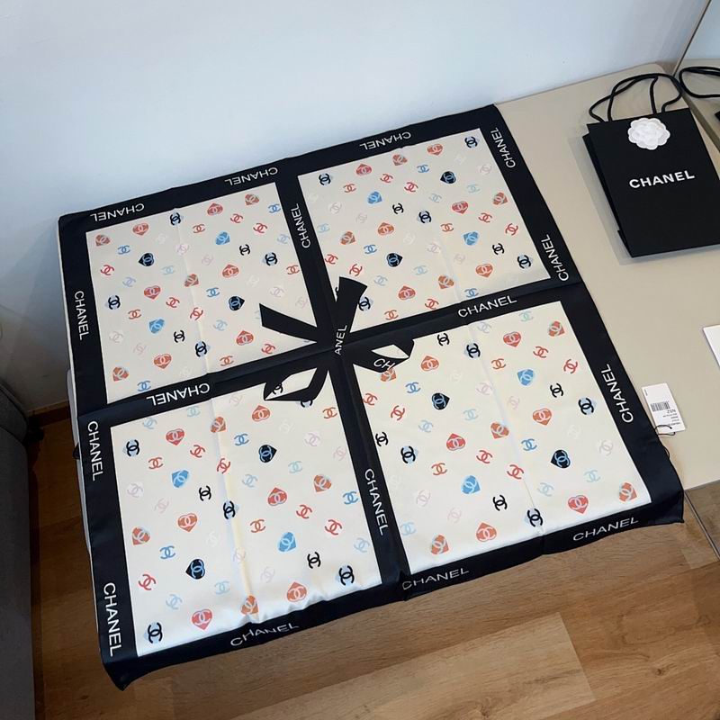 Chanel silk scarf hm (132)