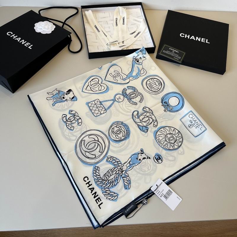 Chanel silk scarf hm (137)