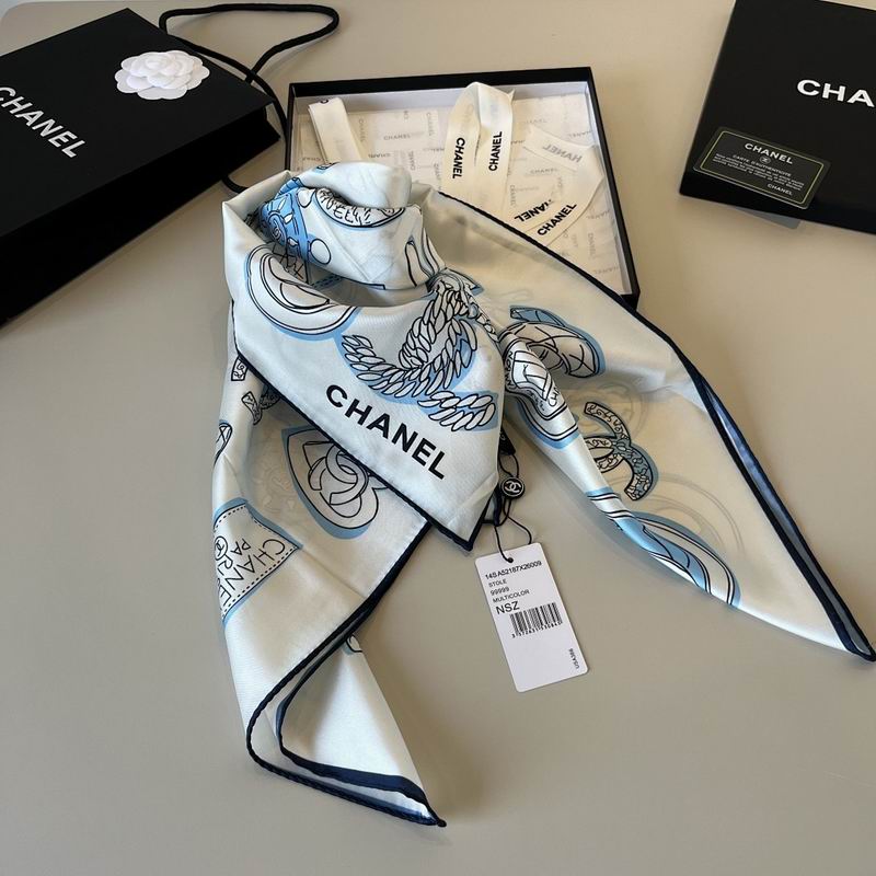 Chanel silk scarf hm (138)