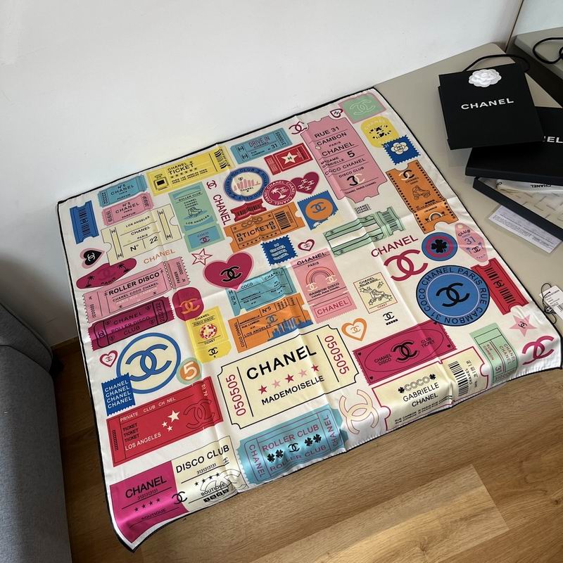 Chanel silk scarf hm (14)