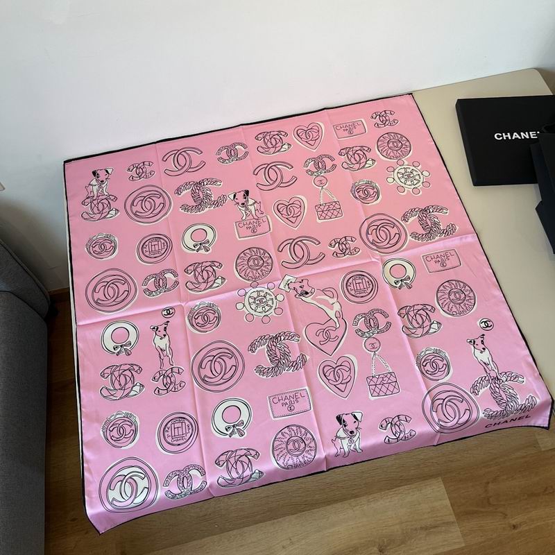 Chanel silk scarf hm (142)