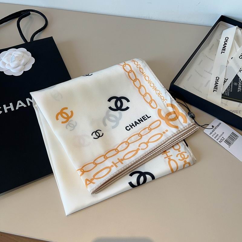 Chanel silk scarf hm (150)