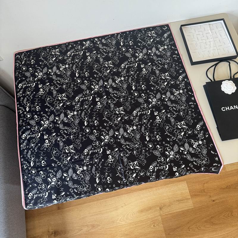 Chanel silk scarf hm (159)
