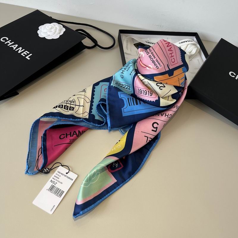 Chanel silk scarf hm (16)